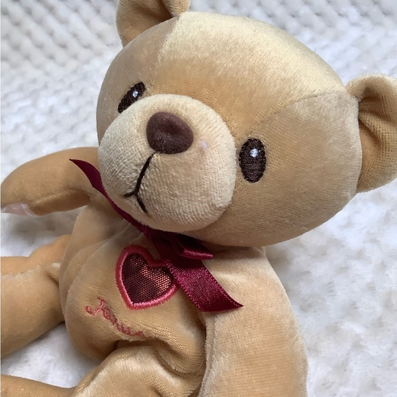 Cherished Teddy Plush January Bear Stuffed Animal Toy - Picture 4 of 12